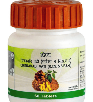Читракади Вати Дивья, Chitrakadi Vati, Patanjali, 60 таб