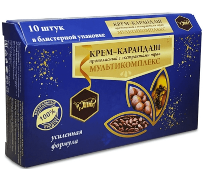 Крем-карандаш с травами, Жива, 10 шт
