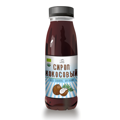 Сироп кокосовый органический без сахара, Дары Памира, 330 гр