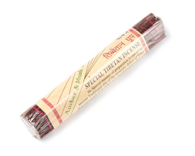 Благовония Амбра-Мускус 35 трав (Amber-Mus Chandra Devi) 30 штук