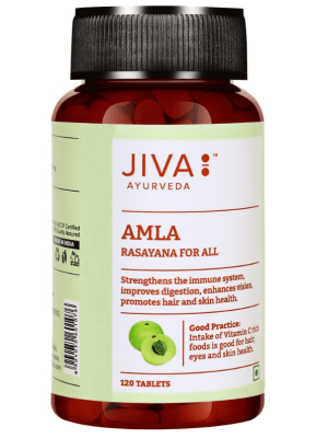 Амла, Джива Аюрведа, Amla, Jiva, 120 таб