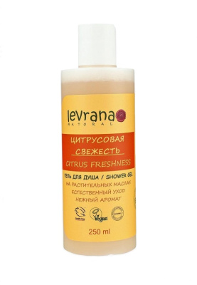 Levrana Гель для душа Цитрусовая Свежесть, 250 мл