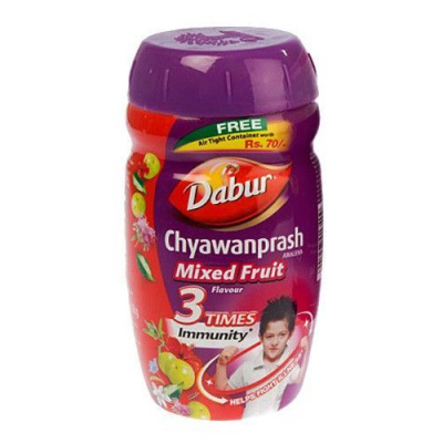Чаванпраш Дабур Мультифрукт, Chyawanprash Mixed Fruit, 500 гр