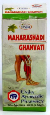 Махараснади Гханвати (Maharasnadi Ghanvati Unjha) 250 мг