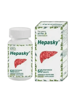 Хепаски — для защиты печени от токсинов / Hepasky Indisky Herbs, 60 таблеток