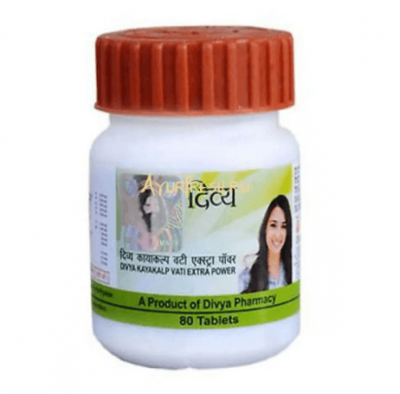 Каякалп Вати Дивья (Kayakalp Vati, Divya), 80 таблеток