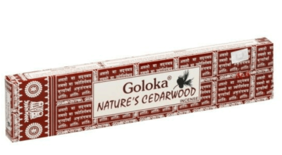Благовония Nature's Cedarwood Incense Goloka, 15 г