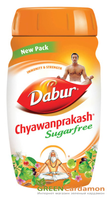 Чаванпраш Дабур, Sugar Free Dabur, 500 гр — без сахара