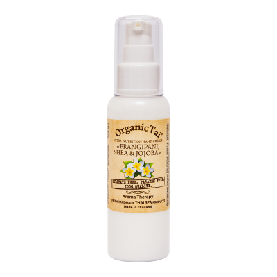 Экстрапитательный крем для рук Франжипани, Ши и Жожоба Organic Tai, 60 мл