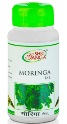 Моринга Шри Ганга Moringa tab Shri Ganga, 60 таб – здоровые суставы и позвоночник