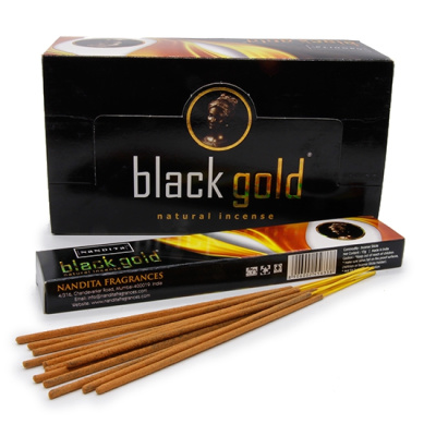Благовония масала Черное Золото (Nandita Black Gold) – улучшение финансов