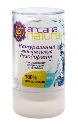 Дезодорант минеральный Arcana Natura, 60 гр