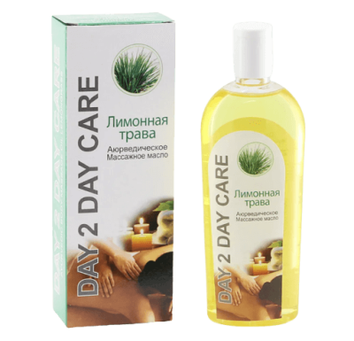 ​​​​​​​Массажное масло Лимонная трава, Дэй Ту Дэй Кэр, Day 2 Day Care, 200 мл