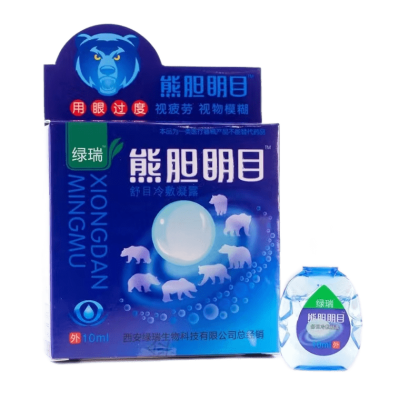 Капли для глаз Xiongdan Mingmu с медвежьей желчью и хризантемой, 10мл