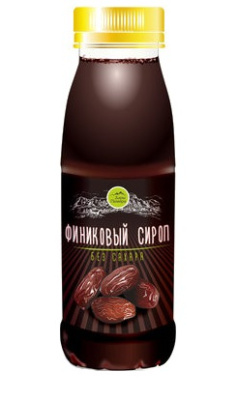 Финиковый сироп, без сахара, Дары Памиры, 330 гр