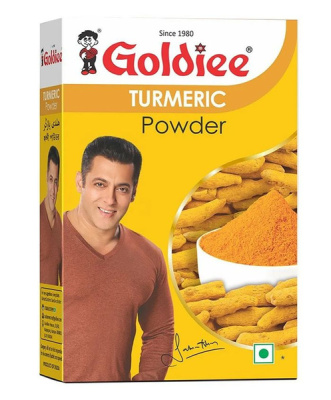 Куркума Молотая, Turmeric Powder, Goldiee, 100 г
