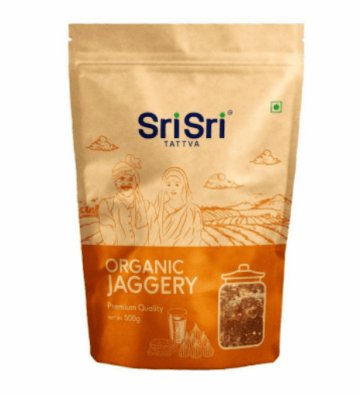 Сахар тростниковый органический, Organic Jaggery, Sri Sri Tattva, 500 гр