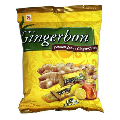 Имбирные конфеты Мед и Лимон Gingerbon, 125 гр