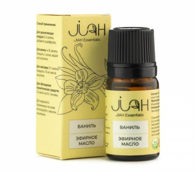 Эфирное масло Ваниль (Vanilla Essential Oil JIAH Essentials) 10 мл