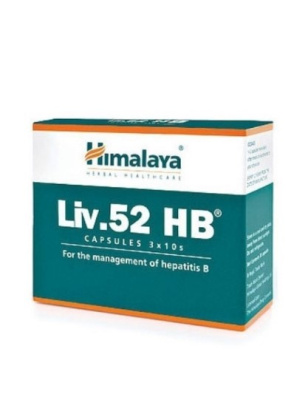 Лив 52 НВ, хималая (Liv 52 HB, Himalaya), 30 капсул