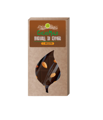 Шоколад из кэроба необжаренного с Миндалем, 85г