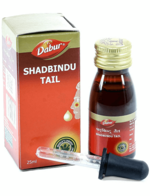 Масло Шадбинду Дабур, Shadbindu Tail Dabur, 25 мл