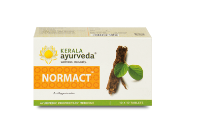 Нормакт - контроль Гипертонии, Normact, Kerala Ayurveda, 100 таб