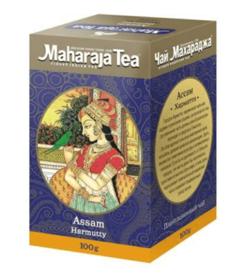 Чай Ассам Харматти, Maharaja Tea Assam Harmutty, 100 г