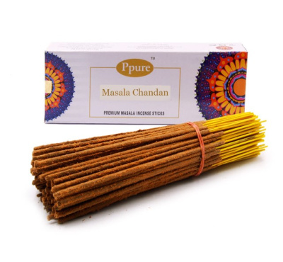 Благовония Ppure Masala Chandan красный сандал, белый сандал, мед, 200 гр
