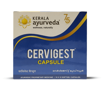 Цервижест - для мышц и суставов, Cervigest Kerala Ayurveda, 100 капсул