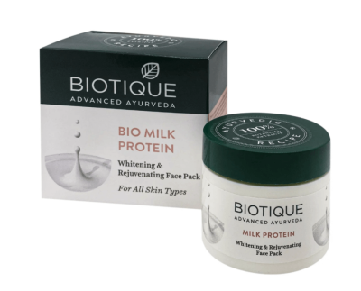 Питательная маска для лица Молочный протеин, Биотик, Bio Milk Protein Whitening Face Mask, Biotique, 50 г