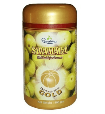 Чаванпраш Свамала с золотом, Chyawanprash Swamala Gold, 500 г
