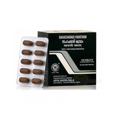Сахачаради Кватхам Коттаккал (Sahacharadi Kwatham Kottakkal), 100 таб — для лечения суставов, мышц и костей