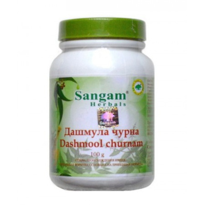 Дашмула Чурна Сангам Хербалс (Dashmool Sangam Herbals), 100 гр