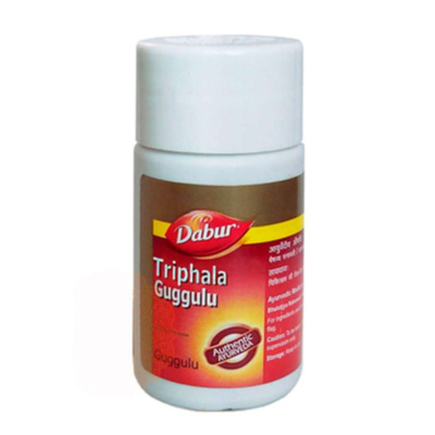Трифала Гуггул Дабур (Triphala Guggulu Dabur), 40 табл
