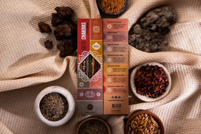 Благовония 7 Чакр, 7 Chakras Sagrada Madre, 7 палочек, 23 см