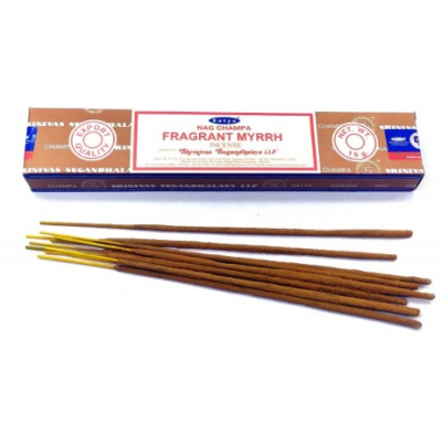 Благовония масала Аромат Мирры (Fragrant Myrrh), Satya, 15 гр
