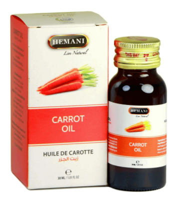 Морковное масло, Химани, Oil Carrot, Hemani, 30 мл