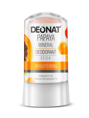 Кристалл деонат с экстрактом Папайи, Deonat, стик плоский