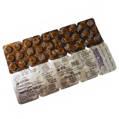 Трифала Занду (Triphala Zandu), 30 таб - очищение организма