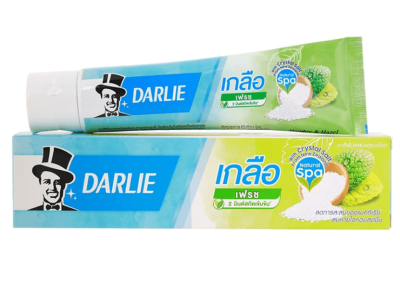 Зубная паста Соль и двойная мята, Toothpaste Salt Double Mint Darlie, 75 гр