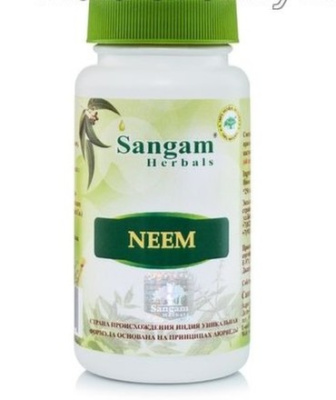 Ним Сангам Хербалс, Neem Sangam Herbals, 60 таблеток, 600 мг