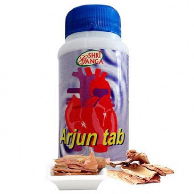 Арджуна Шри ганга, Arjuna tab Shri Ganga 200 таб — сердечный тоник