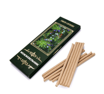 Благовония натуральные Можжевельник, Крымские благовония,10 шт