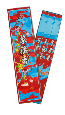 Благовония китайские безосновные Слон, упаковка, 30 см, 150 палочек 