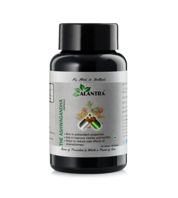 Ашвагандха, Алантра, 60 капсул по 500 мг