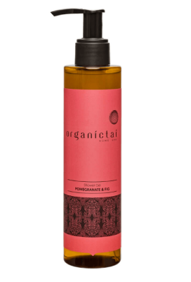 Бессульфатный гель для душа Гранат и Инжир, Organic Tai, 200 мл