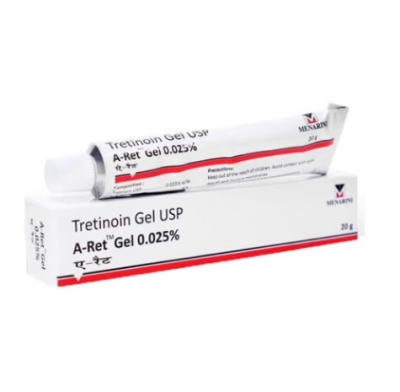 Гель Третиноин а-рет 0,025%, менарини (Tretinoin Gel Usp A-ret 0,025%, Menarini), 20 гр