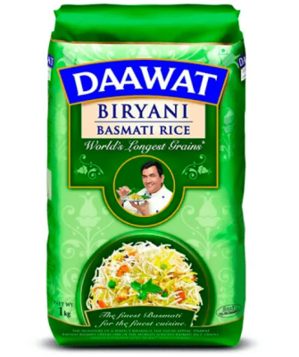 Рис Бирьяни Басмати для плова, Daawat, 1 кг