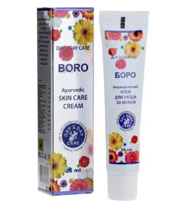 Аюрведический крем Боро Day 2 Day Care (дэй ту дэй кэр) розовый, 25мл